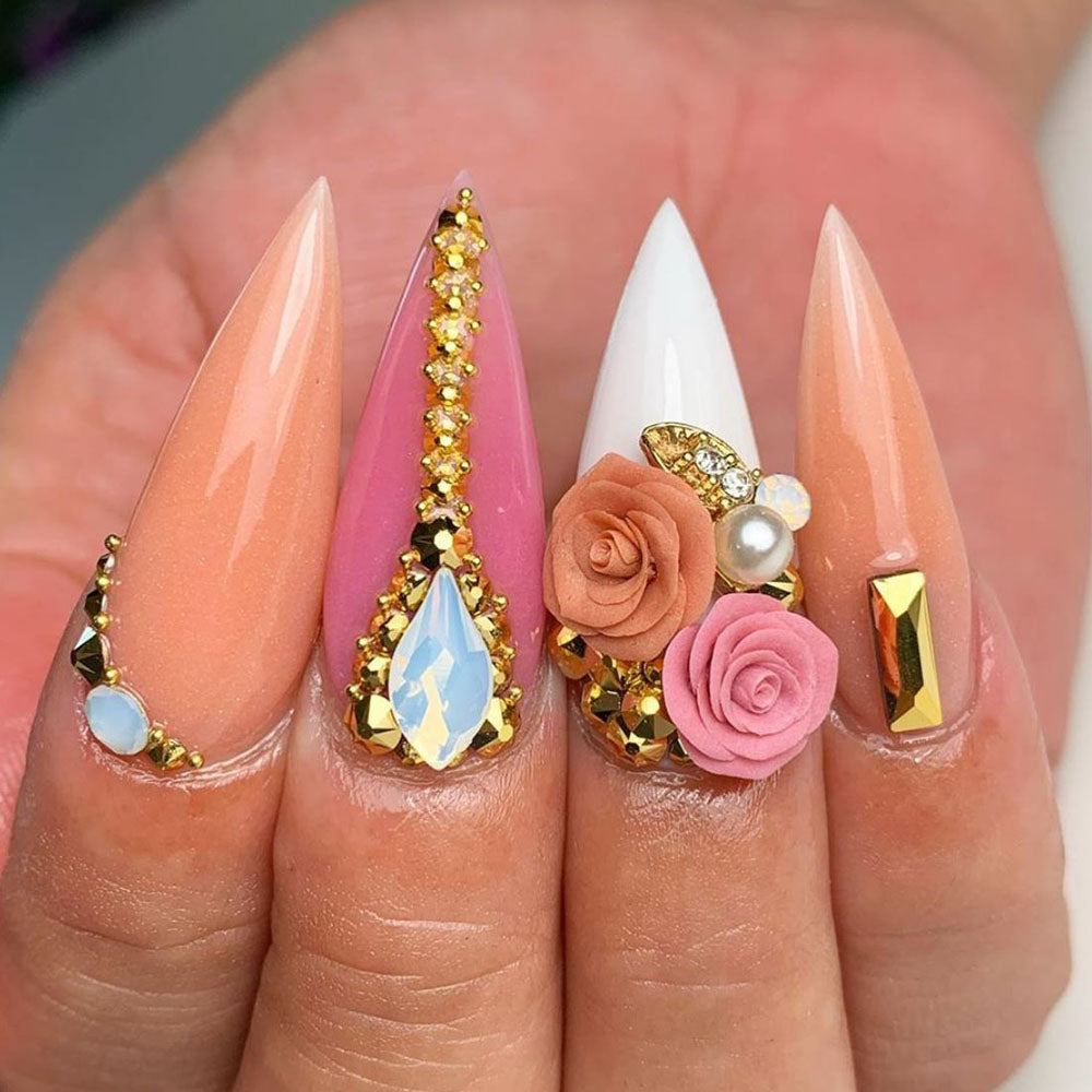 Swarovski Round Flatback Rhinestone / Aurum Daily Charme