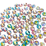 Swarovski SS 12 Round Flatback Crystal Value Mix / AB Rainbow for Nail Art