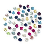 Swarovski Chaton Pointed Back Rhinestone Value Mix / PP32 / 4MM for Nail Art 3D Crystal Cluster