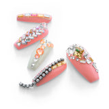 Swarovski Baguette Flatback Rhinestone / Crystal AB for Nail Art 2510