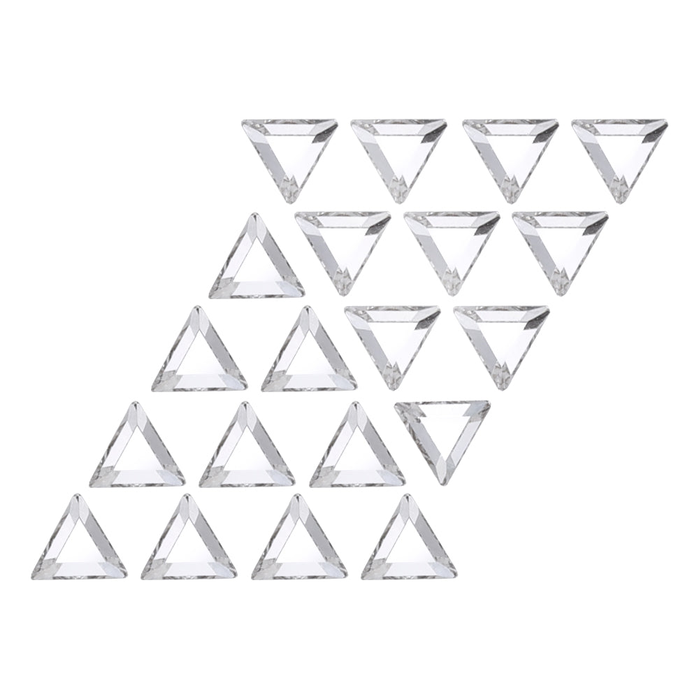 Swarovski Triangle Flatback Rhinestone / Clear 2711 Nail Art Decor