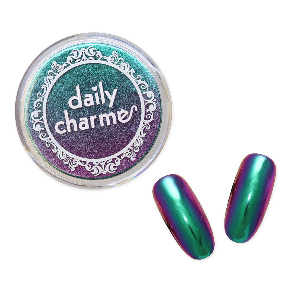 Chameleon Chrome Nail Powder Magic Mirror Effect Pigment Powder for Nails -  China Chameleon 3D, Pearl Powder Chameleon
