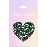 Twinkle Twinkle Round Flatback Rhinestone Mix for Nail Art | Emerald