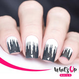 Daily Charme Nail Vinyl Sticker Whats Up Nails / Icicles Stencils
