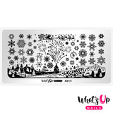 Daily Charme Nail Supply Stamping Plates Whats Up Nails / Holiday Snowfall