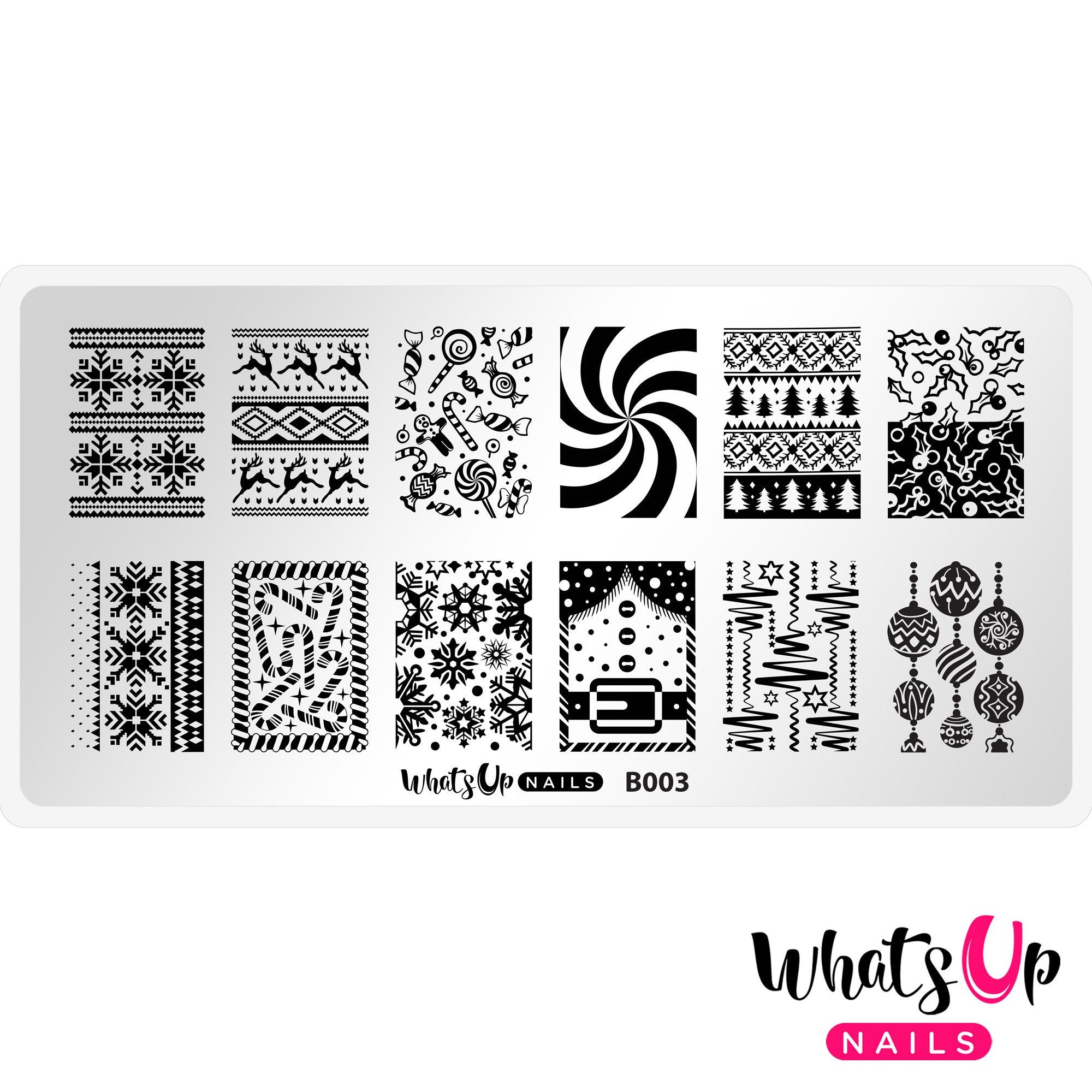 Designer Logo Stamping Plate  Nail art stamping plates, Stamping plates, Nail  stamping plates