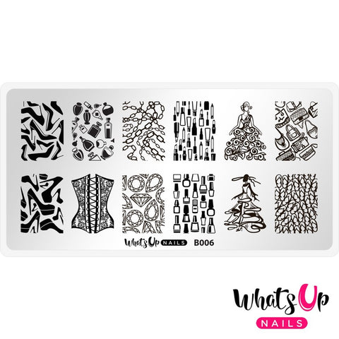 Swanky Stamping Pattern and Skull Nail Stamping Plates 051