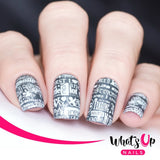 What's Up Nails Metal Stamping Plates daily charme Solo nails Nail Art Supplies Words of Emotions love faith hope XOXO express emotion feelings sentiment passion joy happy scared sadness fear trust high spirits admiration romance cupid Valentine Valentines Day poetry Shakespeare