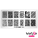Daily Charme Nail Supply Stamping Plates Whats Up Nails / Animalistic Nature