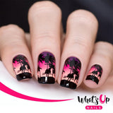 Daily Charme Nail Supply Stamping Plates Whats Up Nails / Tropical Escape