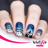 Halloween Stamping Plate Whats Up Nails / Gothic Affection