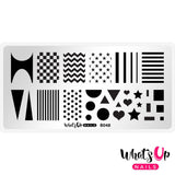 Daily Charme Nail Supply Stamping Plates Whats Up Nails / Simple Shapes