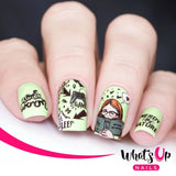 Whats Up Nails / Never Lose Control Stamping Plate | Gamer Girl Nails