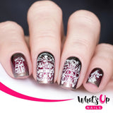 Whats Up Nails / Winter Flurryland Stamping Plate Holiday Christmas