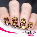 Whats Up Nails Stamping Plate for Fall Nails / The Whole Nine Gourds