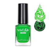 Whats Up Nails / Nip it in the Bud Stamping Polish Lime Green DIY Nail
