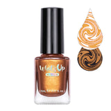Whats Up Nails / Waiting for Patina Stamping Polish | Metallic Bronze